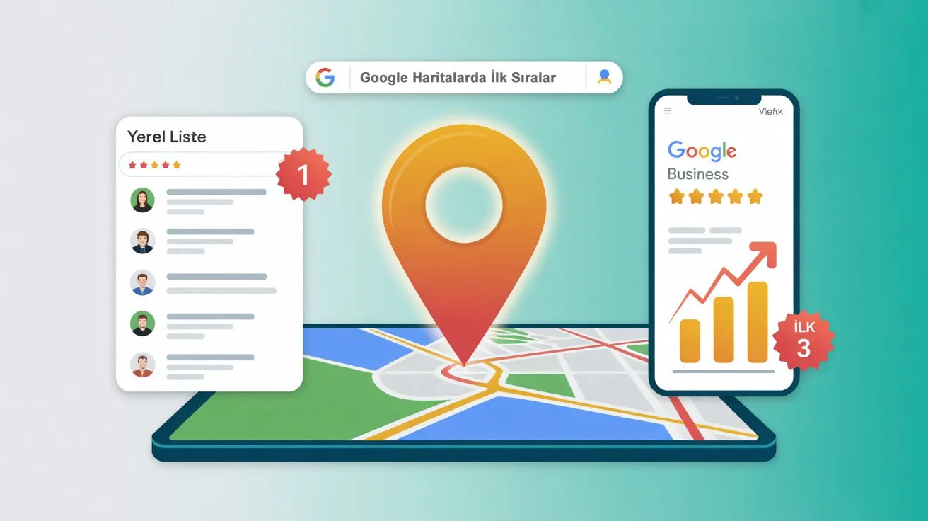 Google Haritalara Kayıt ve Üst Sıralara Çıkma Hizmeti hizmeti