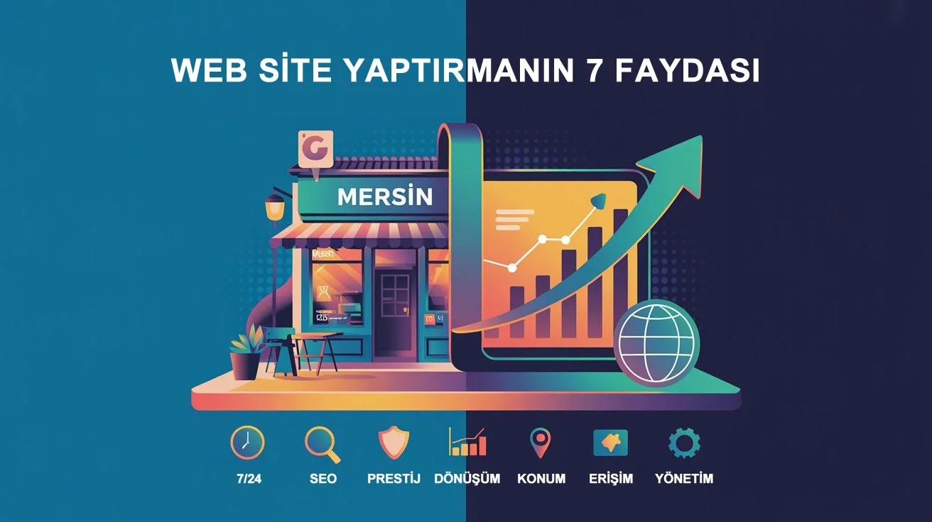 Mersin'de Web Sitesi Yaptırmanın 7 Faydası: Rakibinizden Neden Öne Geçersiniz?
