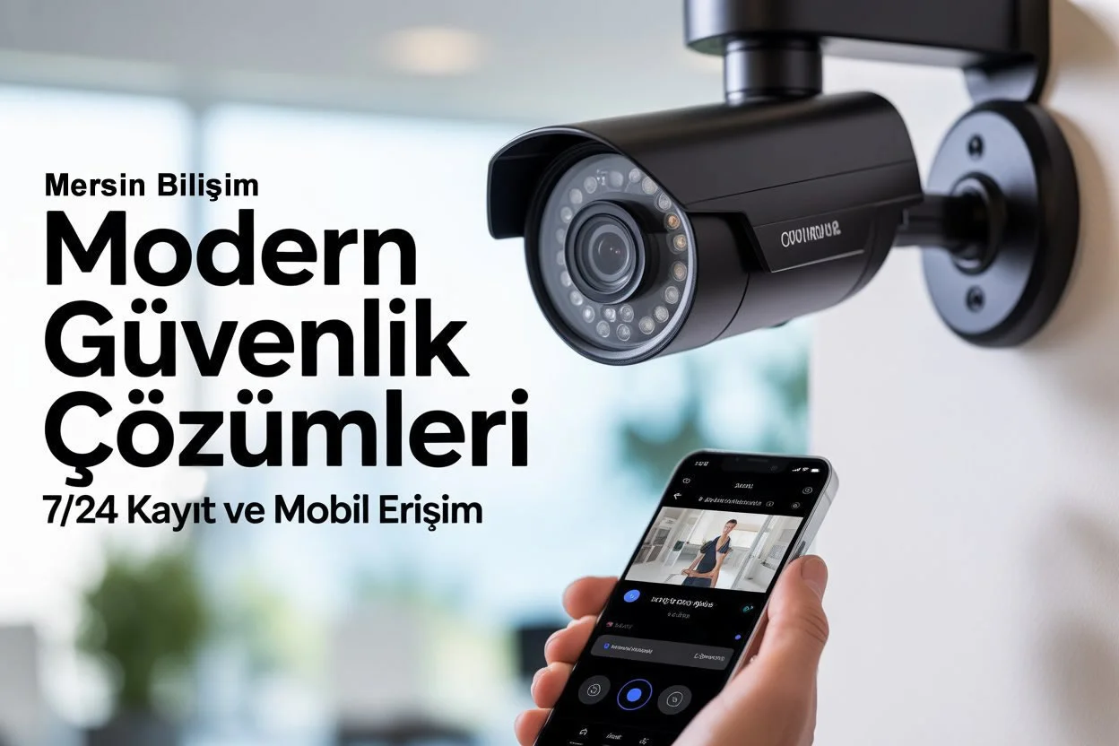 Mersin Güvenlik Kamera Sistemleri | Akdeniz, Toroslar, Yenişehir