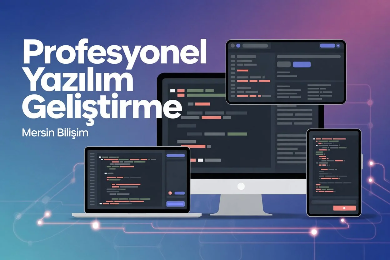 Yazılım Geliştirme Mersin | Mobil Uygulama ve Özel Yazılım hizmeti
